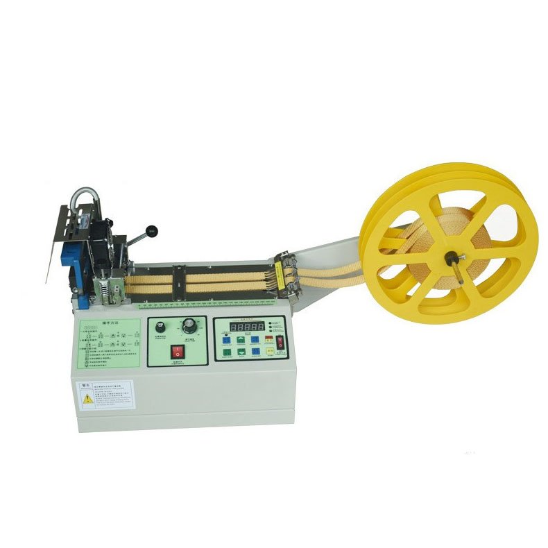 Hot ribbon cutter machine with angle cut ES-042-1