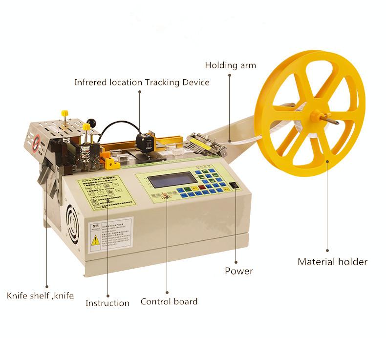 label cutting machine structure