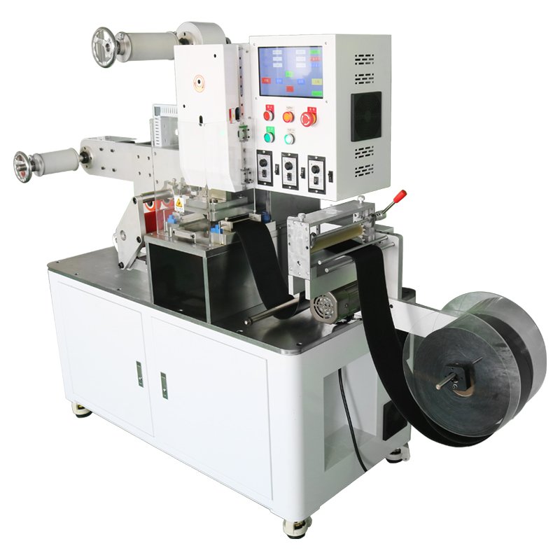 self adhesive velcro shape cutting machine 