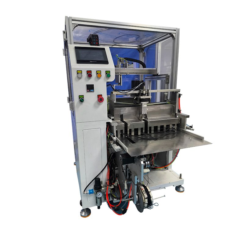 rope automatic cutting clipping machine