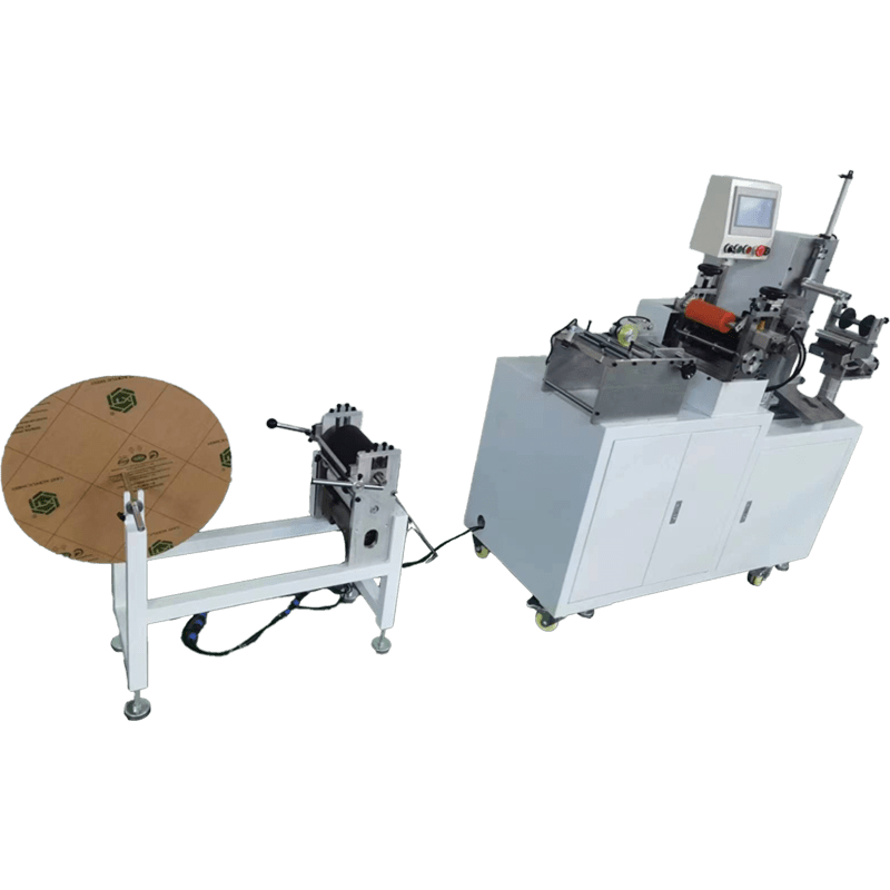 velcro automatic cutting and coiling machine 