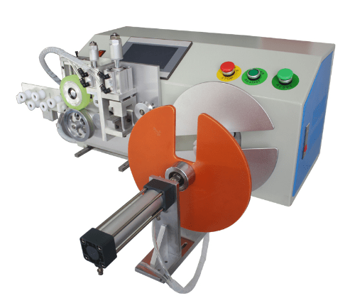 silicone tube coiling ranking and cutting machine 