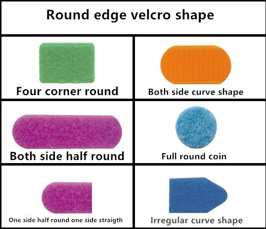 round velcro shapes