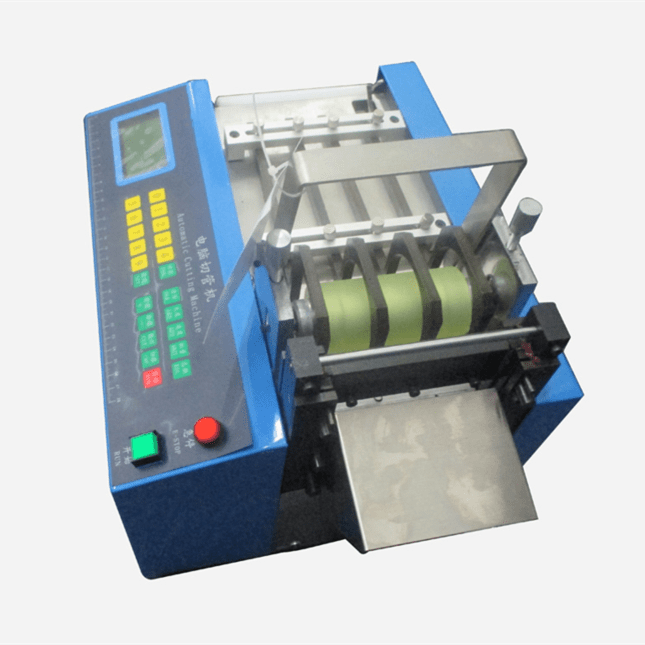 Elastic rubber band cutting machine