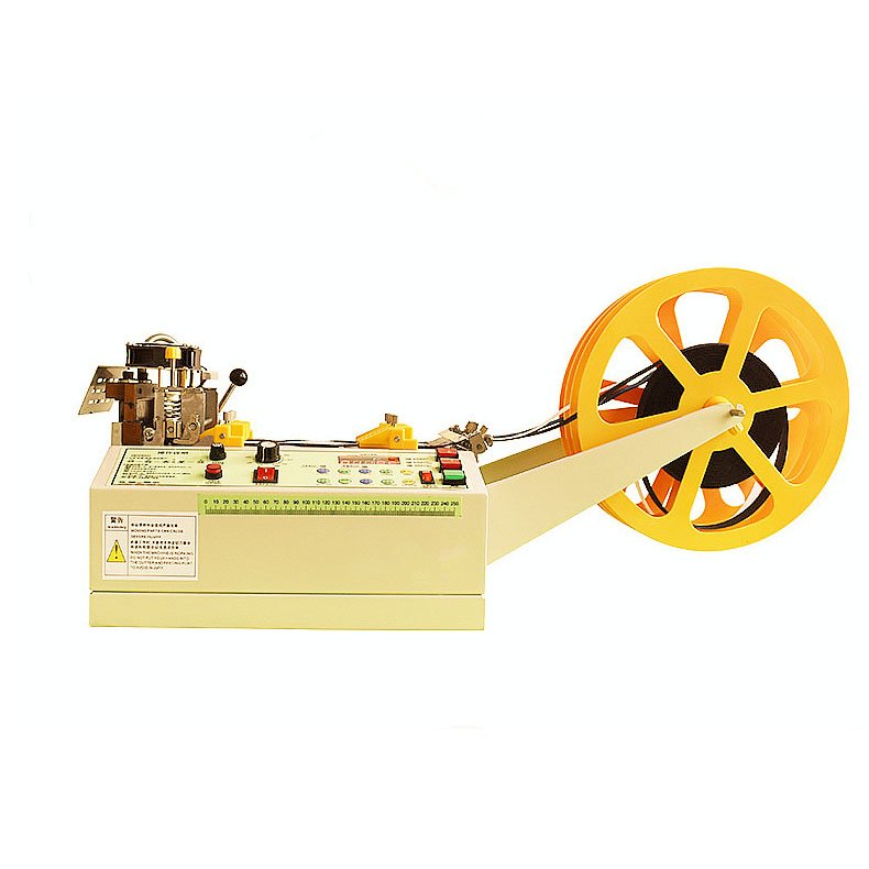 Hot knife webbing cutting machine