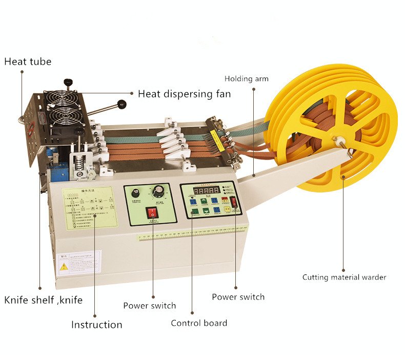 webbing cutter of 160 mm cutting width